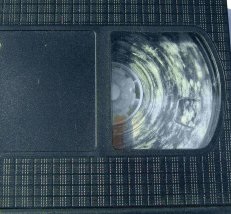 VHS tape damaged by Mould